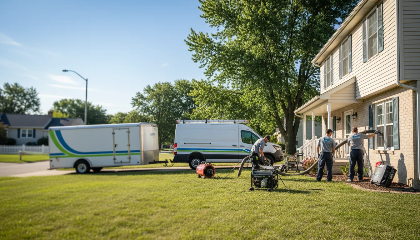 Flooded Basement Restoration And Cleanup With Repair in Winston, MT near me